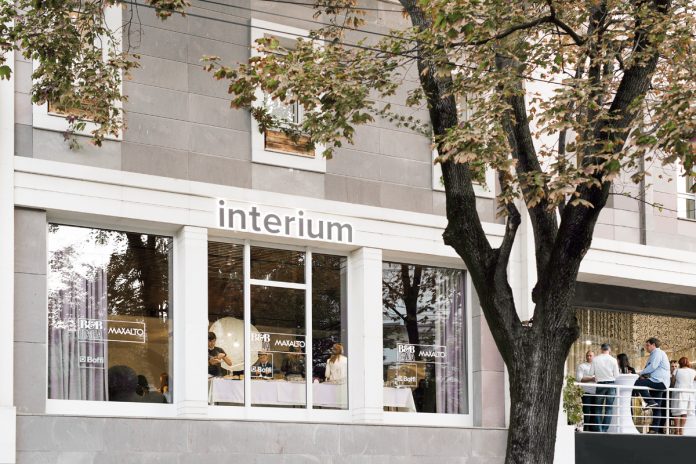 Interium furniture showroom