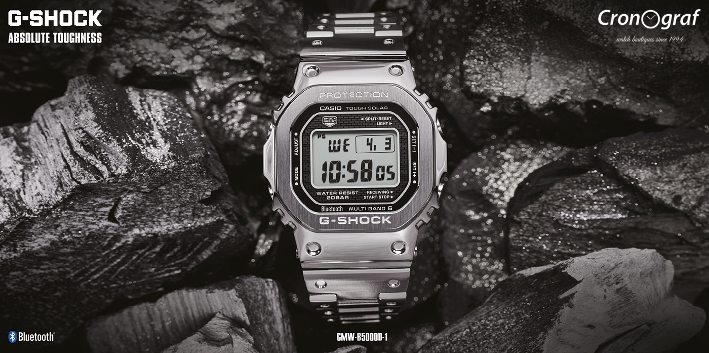 Наручные часы GMW-B5000D-1 культового бренда G-SHOCK