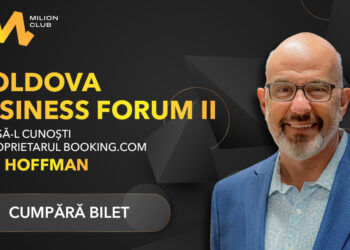 Milion Club: Основатель Booking.com, Джефф Хоффман, впервые приезжает в Молдову